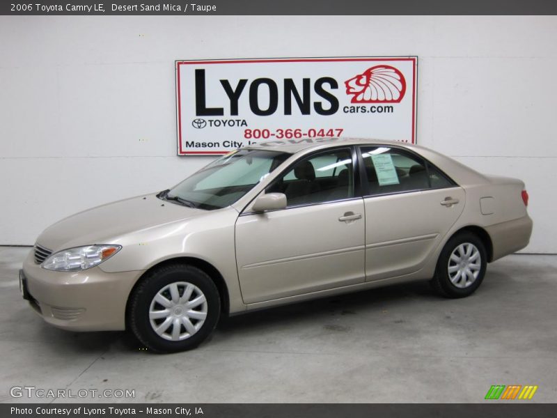 Desert Sand Mica / Taupe 2006 Toyota Camry LE