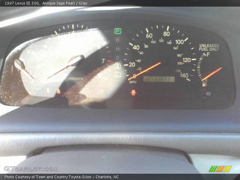 Antique Sage Pearl / Gray 1997 Lexus ES 300