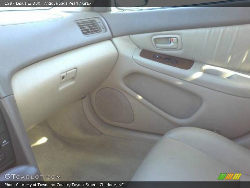 Antique Sage Pearl / Gray 1997 Lexus ES 300