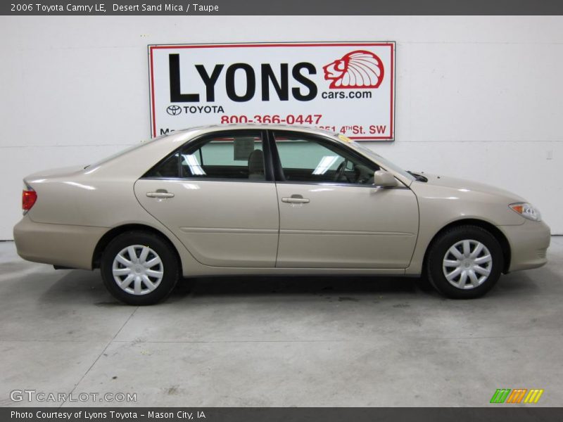 Desert Sand Mica / Taupe 2006 Toyota Camry LE