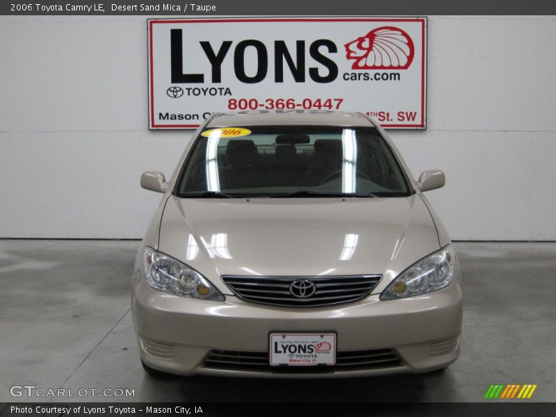 Desert Sand Mica / Taupe 2006 Toyota Camry LE