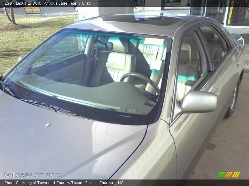 Antique Sage Pearl / Gray 1997 Lexus ES 300