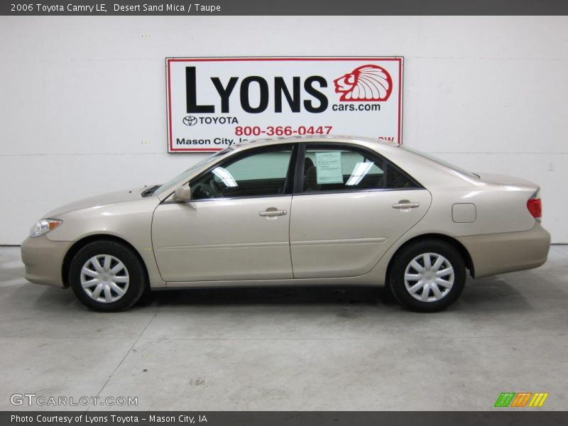Desert Sand Mica / Taupe 2006 Toyota Camry LE