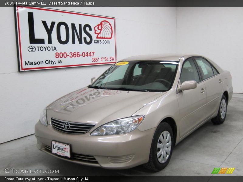 Desert Sand Mica / Taupe 2006 Toyota Camry LE