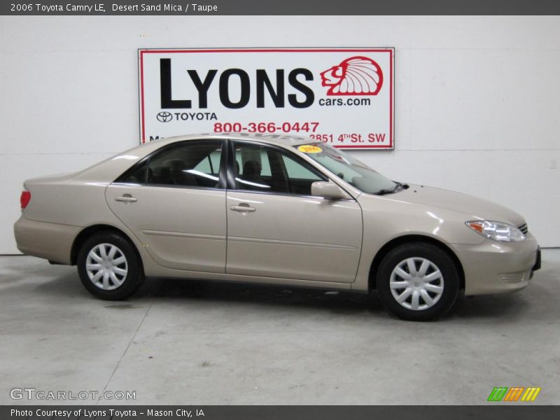 Desert Sand Mica / Taupe 2006 Toyota Camry LE