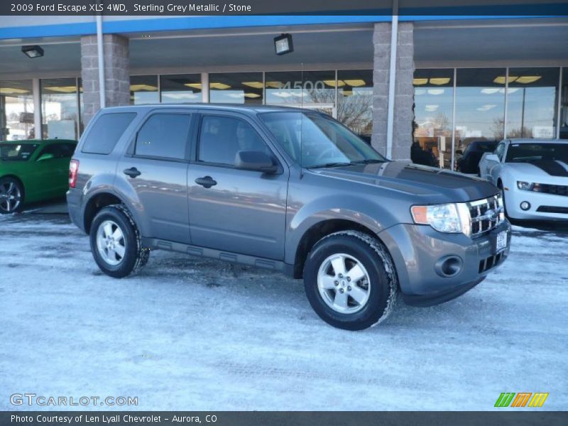Sterling Grey Metallic / Stone 2009 Ford Escape XLS 4WD
