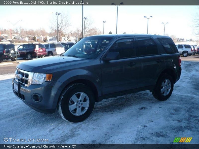 Sterling Grey Metallic / Stone 2009 Ford Escape XLS 4WD