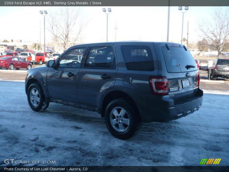 Sterling Grey Metallic / Stone 2009 Ford Escape XLS 4WD