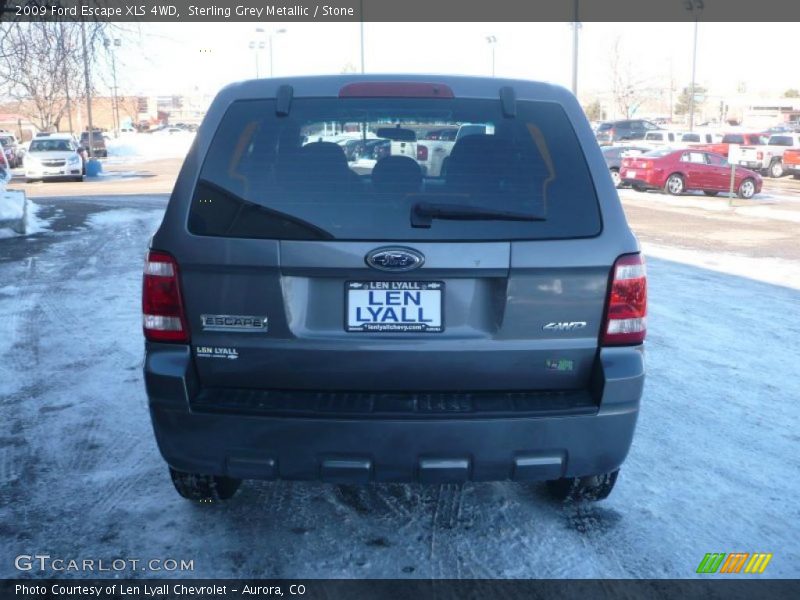 Sterling Grey Metallic / Stone 2009 Ford Escape XLS 4WD