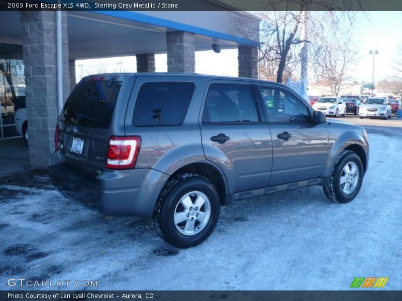 Sterling Grey Metallic / Stone 2009 Ford Escape XLS 4WD