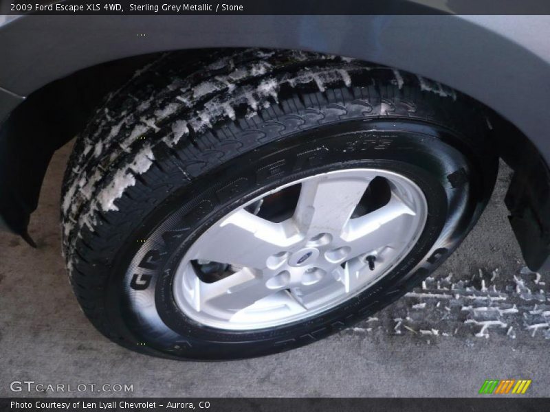 Sterling Grey Metallic / Stone 2009 Ford Escape XLS 4WD