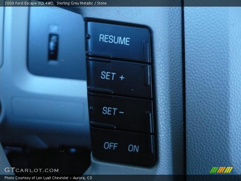 Sterling Grey Metallic / Stone 2009 Ford Escape XLS 4WD