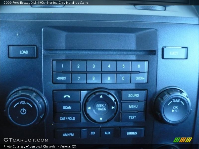Sterling Grey Metallic / Stone 2009 Ford Escape XLS 4WD