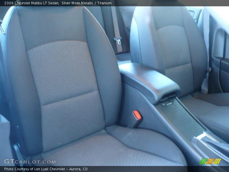 Silver Moss Metallic / Titanium 2009 Chevrolet Malibu LT Sedan