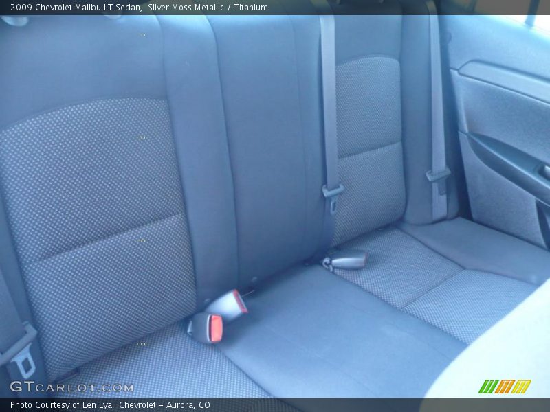 Silver Moss Metallic / Titanium 2009 Chevrolet Malibu LT Sedan