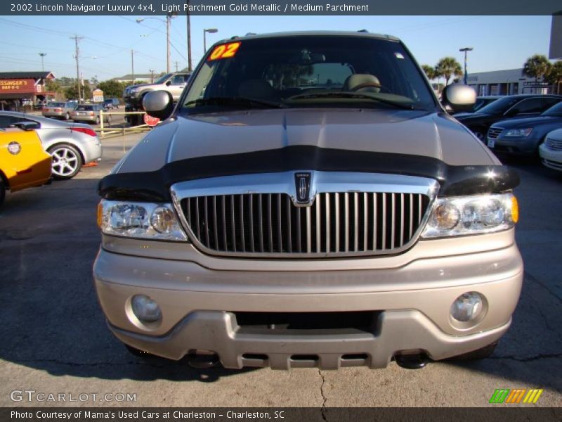 Light Parchment Gold Metallic / Medium Parchment 2002 Lincoln Navigator Luxury 4x4