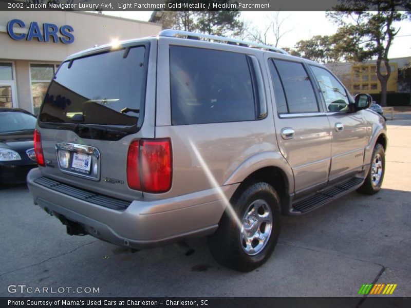 Light Parchment Gold Metallic / Medium Parchment 2002 Lincoln Navigator Luxury 4x4