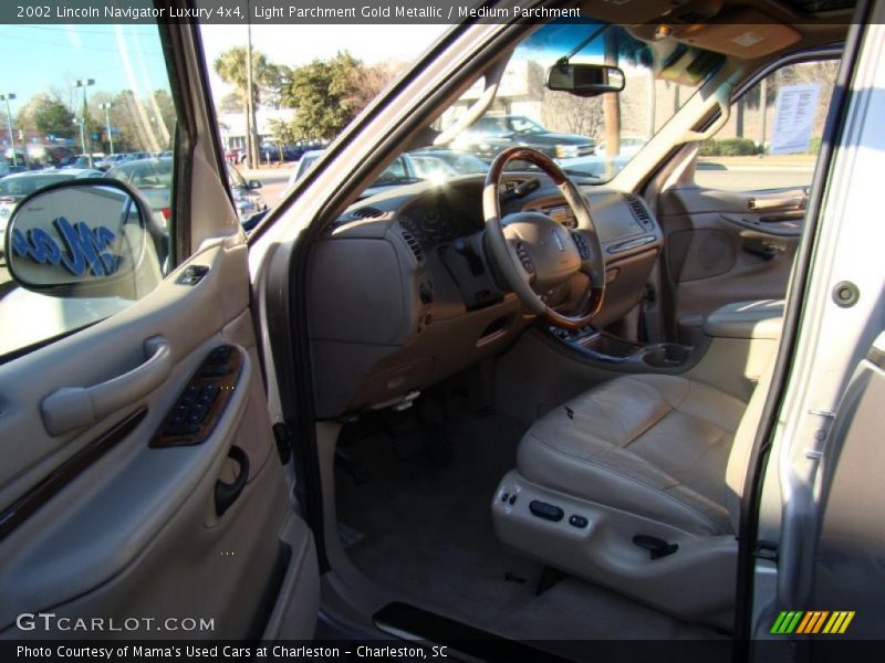 Light Parchment Gold Metallic / Medium Parchment 2002 Lincoln Navigator Luxury 4x4
