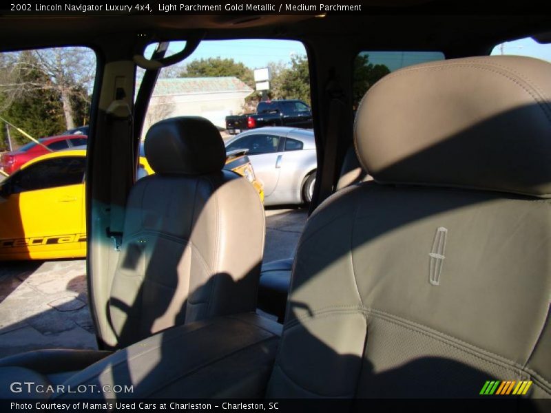 Light Parchment Gold Metallic / Medium Parchment 2002 Lincoln Navigator Luxury 4x4