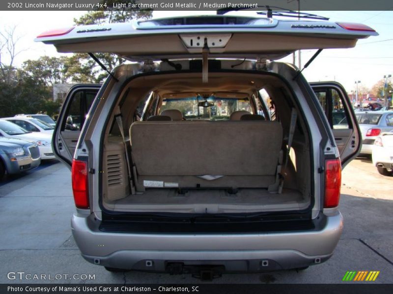 Light Parchment Gold Metallic / Medium Parchment 2002 Lincoln Navigator Luxury 4x4