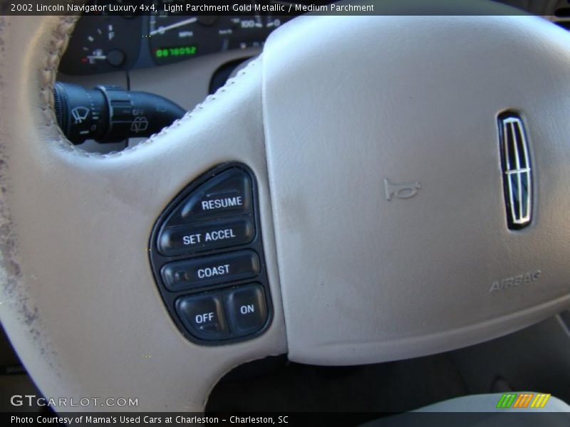 Light Parchment Gold Metallic / Medium Parchment 2002 Lincoln Navigator Luxury 4x4