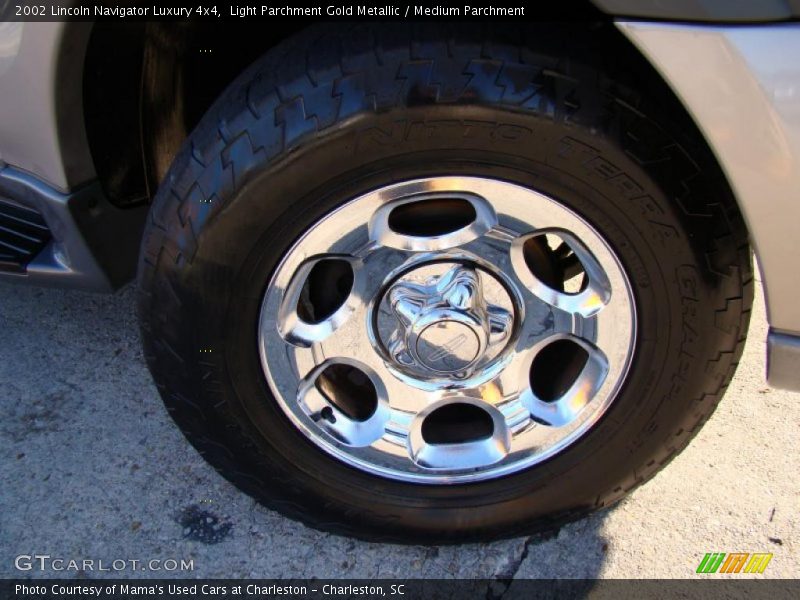 Light Parchment Gold Metallic / Medium Parchment 2002 Lincoln Navigator Luxury 4x4