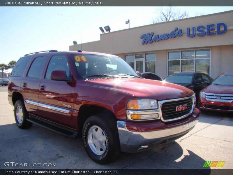 Sport Red Metallic / Neutral/Shale 2004 GMC Yukon SLT