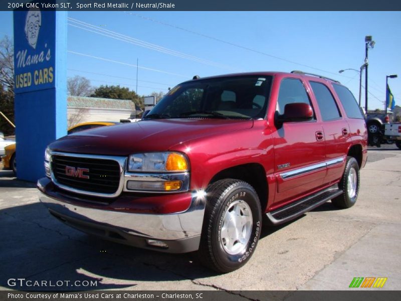 Sport Red Metallic / Neutral/Shale 2004 GMC Yukon SLT
