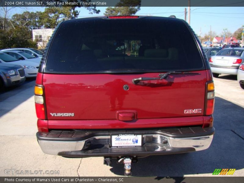 Sport Red Metallic / Neutral/Shale 2004 GMC Yukon SLT