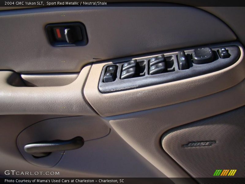 Sport Red Metallic / Neutral/Shale 2004 GMC Yukon SLT