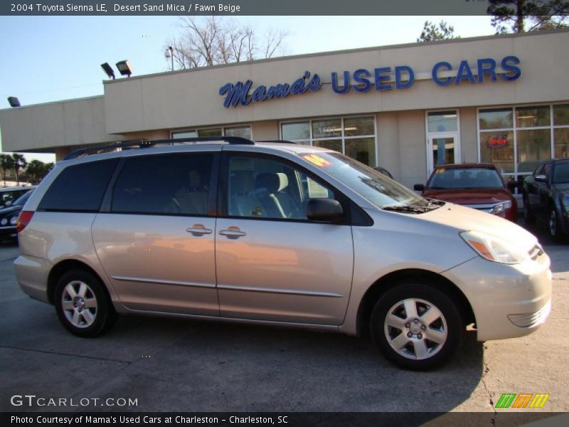 Desert Sand Mica / Fawn Beige 2004 Toyota Sienna LE