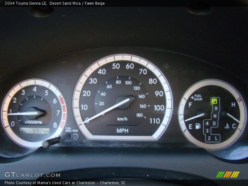 Desert Sand Mica / Fawn Beige 2004 Toyota Sienna LE