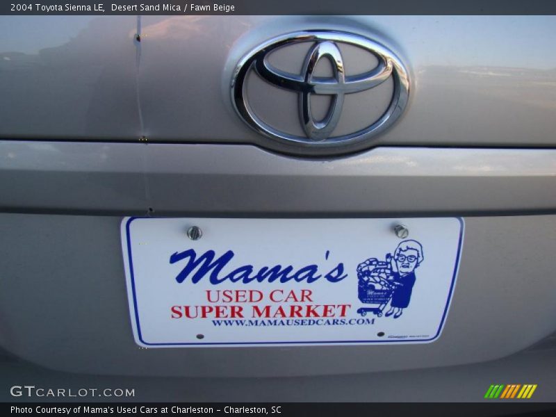 Desert Sand Mica / Fawn Beige 2004 Toyota Sienna LE