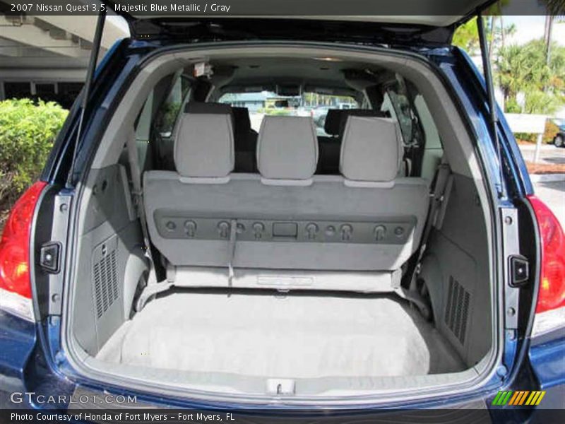 Majestic Blue Metallic / Gray 2007 Nissan Quest 3.5
