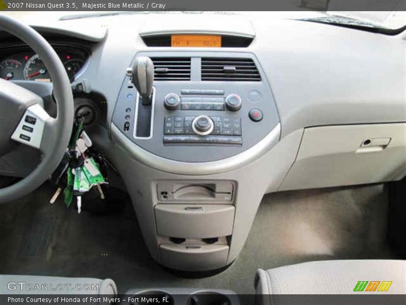Majestic Blue Metallic / Gray 2007 Nissan Quest 3.5