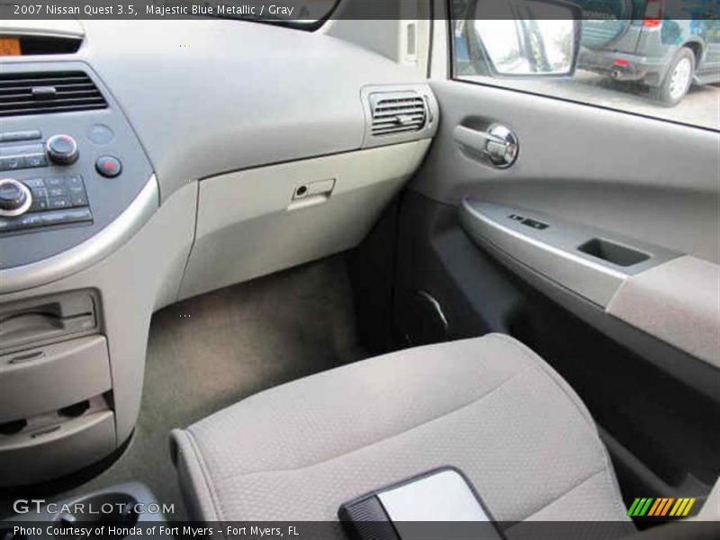 Majestic Blue Metallic / Gray 2007 Nissan Quest 3.5