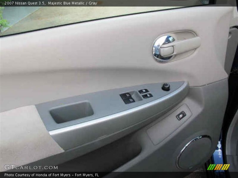 Majestic Blue Metallic / Gray 2007 Nissan Quest 3.5