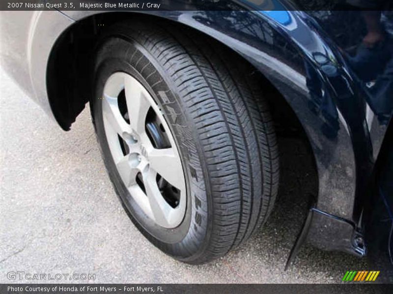 Majestic Blue Metallic / Gray 2007 Nissan Quest 3.5