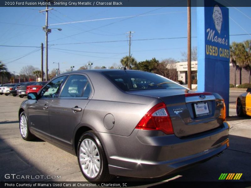 Sterling Grey Metallic / Charcoal Black 2010 Ford Fusion Hybrid