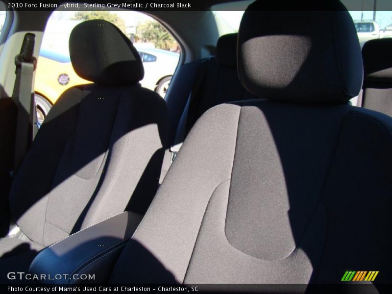 Sterling Grey Metallic / Charcoal Black 2010 Ford Fusion Hybrid