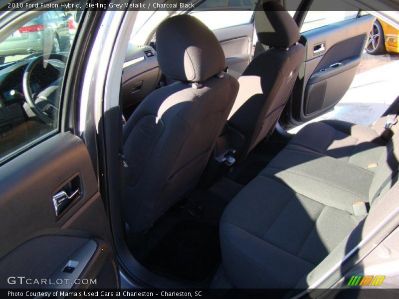 Sterling Grey Metallic / Charcoal Black 2010 Ford Fusion Hybrid