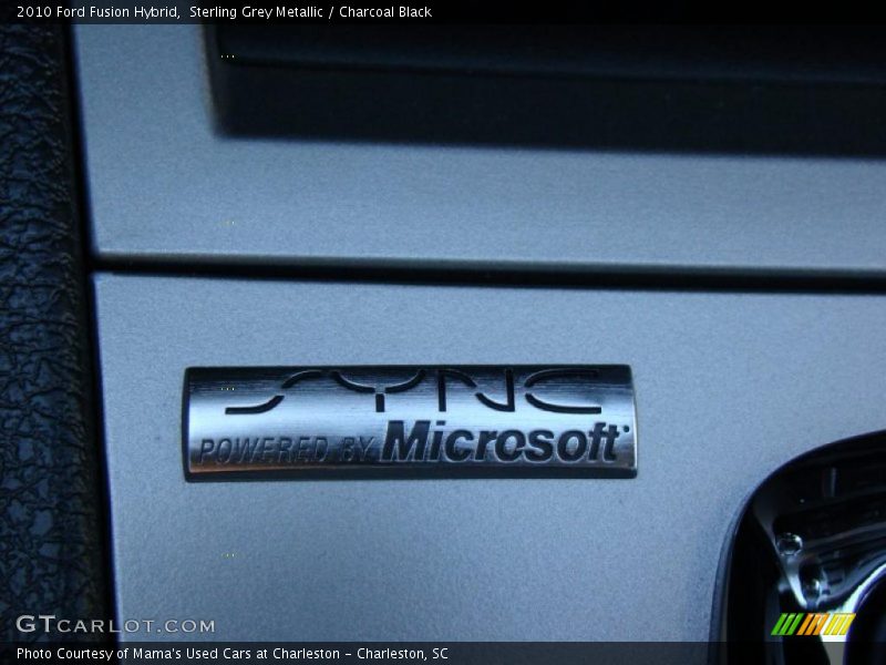 Sterling Grey Metallic / Charcoal Black 2010 Ford Fusion Hybrid
