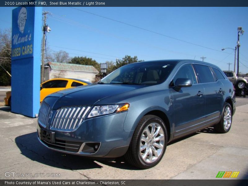 Steel Blue Metallic / Light Stone 2010 Lincoln MKT FWD