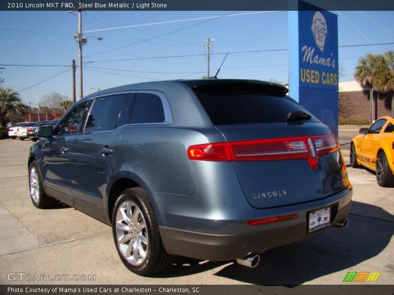 Steel Blue Metallic / Light Stone 2010 Lincoln MKT FWD