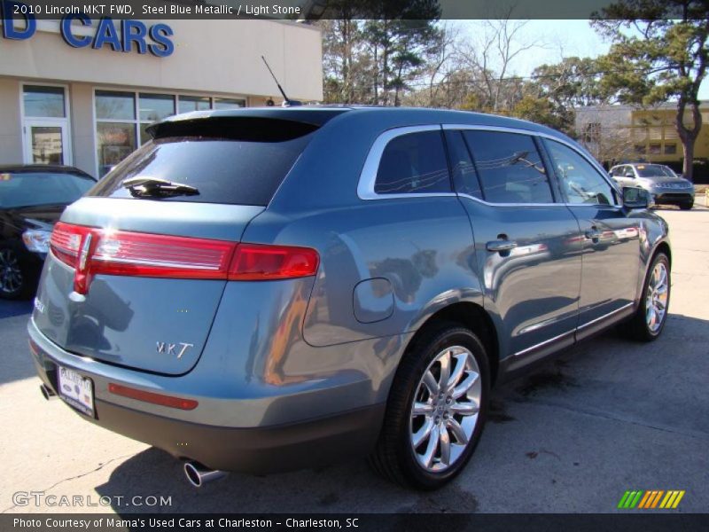 Steel Blue Metallic / Light Stone 2010 Lincoln MKT FWD