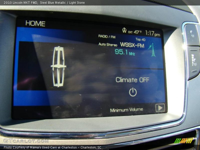 Steel Blue Metallic / Light Stone 2010 Lincoln MKT FWD