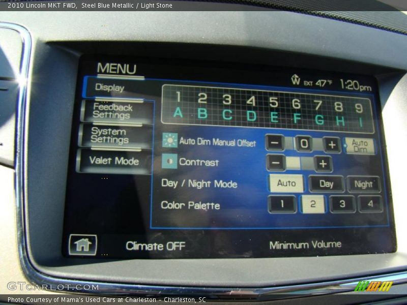 Steel Blue Metallic / Light Stone 2010 Lincoln MKT FWD