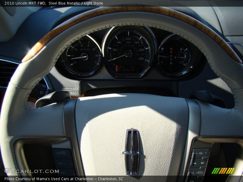 Steel Blue Metallic / Light Stone 2010 Lincoln MKT FWD