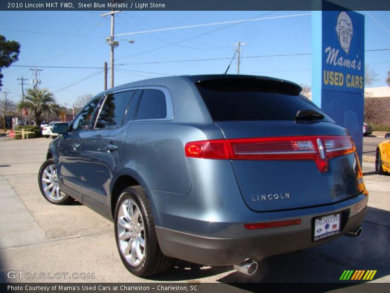 Steel Blue Metallic / Light Stone 2010 Lincoln MKT FWD