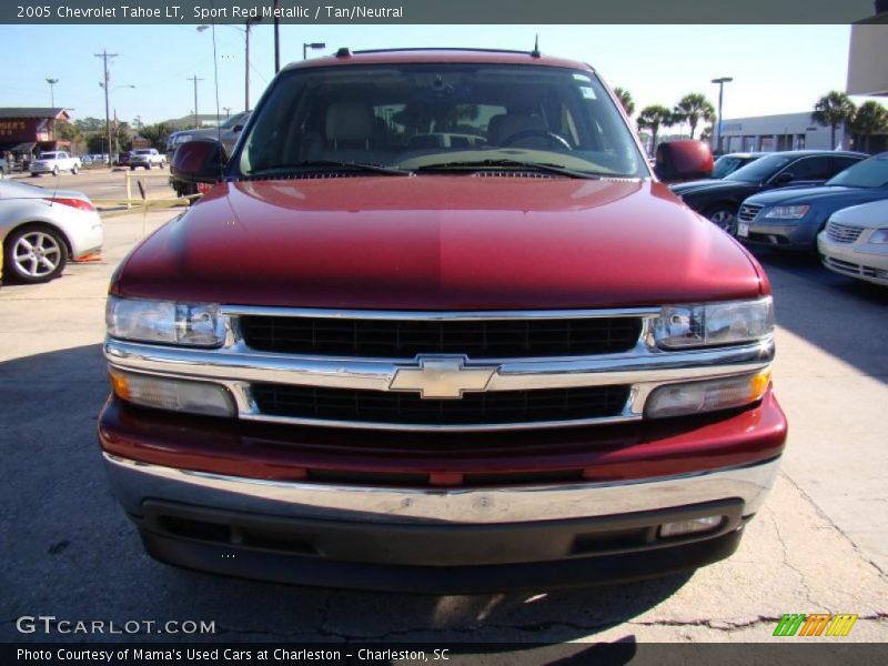 Sport Red Metallic / Tan/Neutral 2005 Chevrolet Tahoe LT